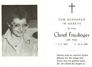 Friedinger Christl